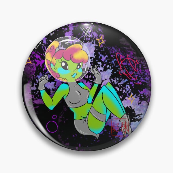 Item preview, Green Space Girl designed and sold by Mazeldoodles.