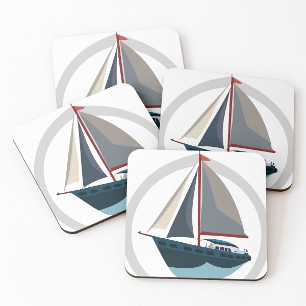 Item preview, sailboat digital drawing designed and sold by lmbeard2.