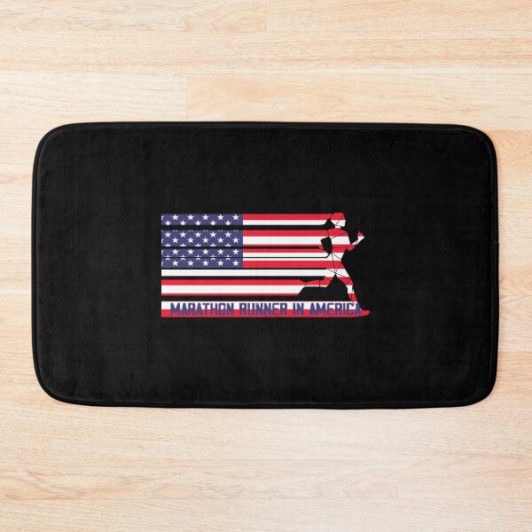 Item preview, MARATHON RUNNER IN AMERICA, MARATHON WOMAN designed and sold by the Zarock Shop.
