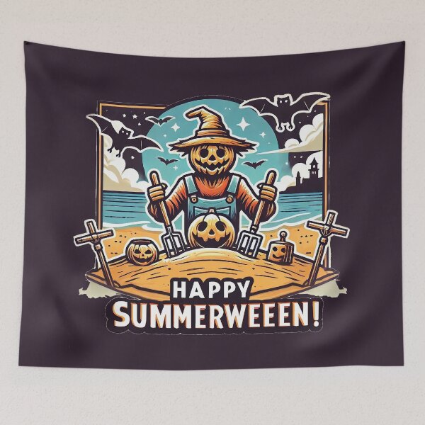 Item preview, Scarecrow's Summerween Beach Fest designed and sold by TeddVentures.