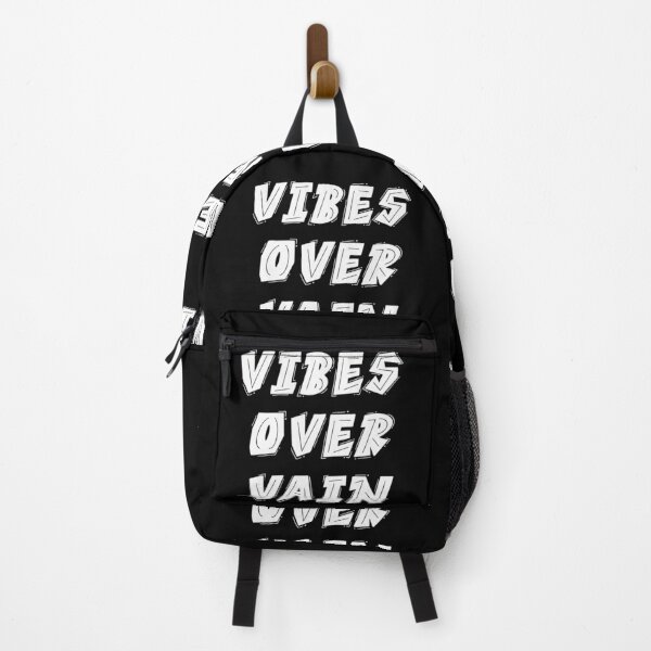 Item preview, Vibes over Vain Classic Rhythms 90s Hip Hop Design designed and sold by RadDeck.