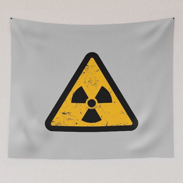 Item preview, Nuclear Radiation Warning Sign designed and sold by dantixebiana.