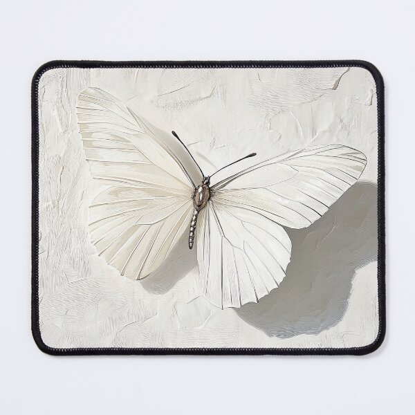 Item preview, White Butterfly on White designed and sold by Elisabeth Lucas.