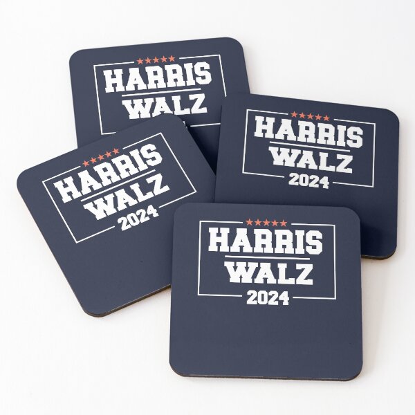Item preview, Harris Walz 2024 Stars Democrat designed and sold by kiwi91.