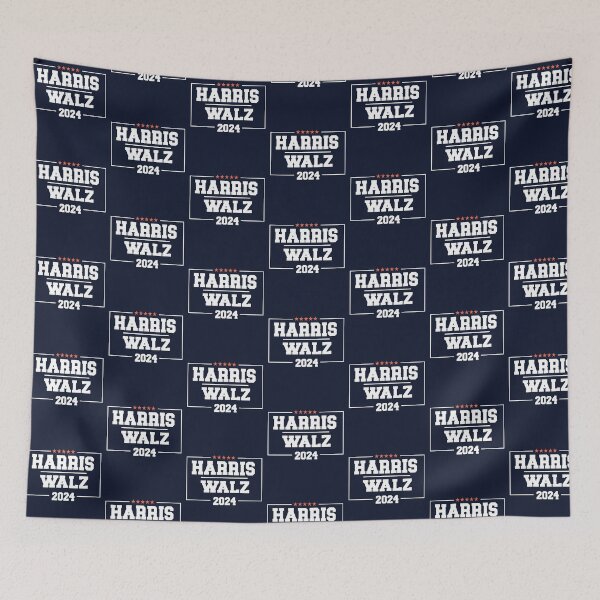 Item preview, Harris Walz 2024 Stars Democrat designed and sold by kiwi91.