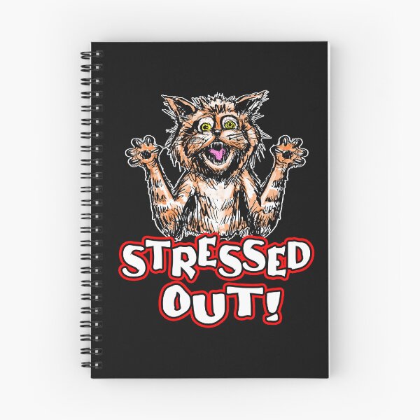 Item preview, Stressed Out Cat designed and sold by Shawnsonartshop.