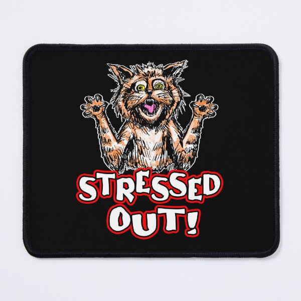 Item preview, Stressed Out Cat designed and sold by Shawnsonartshop.