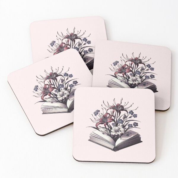 Item preview, Open Book with Flowers: A Floral Journey Through Books designed and sold by zzz888.