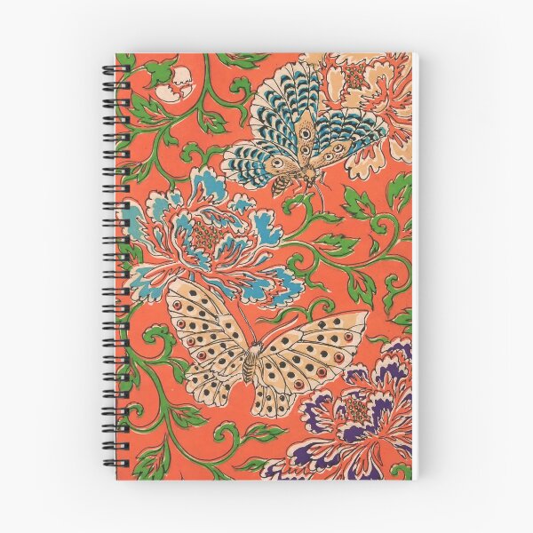 Item preview, Japanese Art, retro prints cute,butterfly print, orange, great Japan Gift! designed and sold by JapaneseClub.