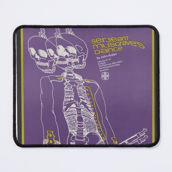 Item preview, Serjeant Musgrave's dance by John Arden (1970) poster by Lanny Sommese. designed and sold by cocomelon168.