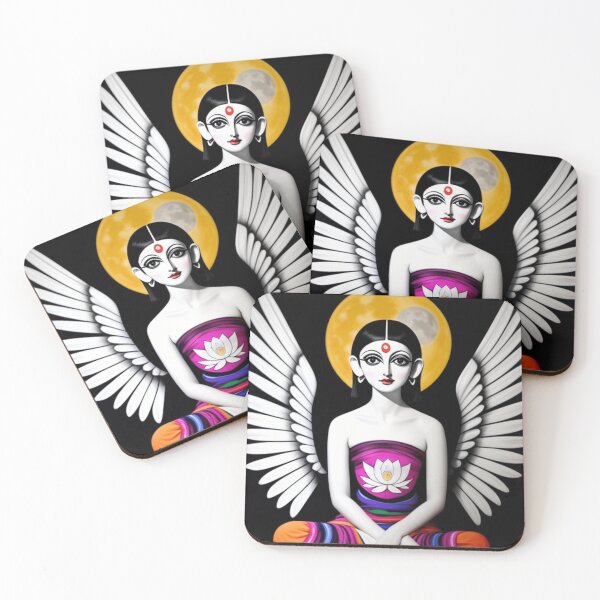 Item preview, Winged moon deity  designed and sold by Roxburylane.