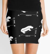 Hypotenuse Adjacent Opposite Trigonometry Gift Mini Skirt