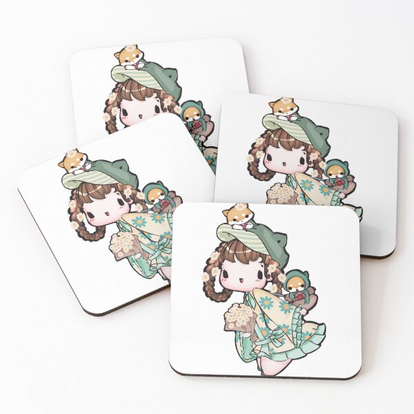 Item preview, Little chibi girl and his best friend No.15 designed and sold by Cawchiwit.