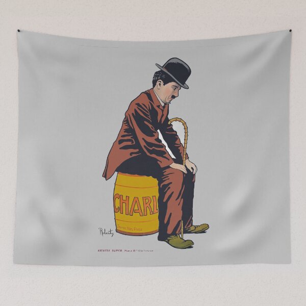 Item preview, Remaster Vintage Chaplin illustration 1917 designed and sold by BigCreation.