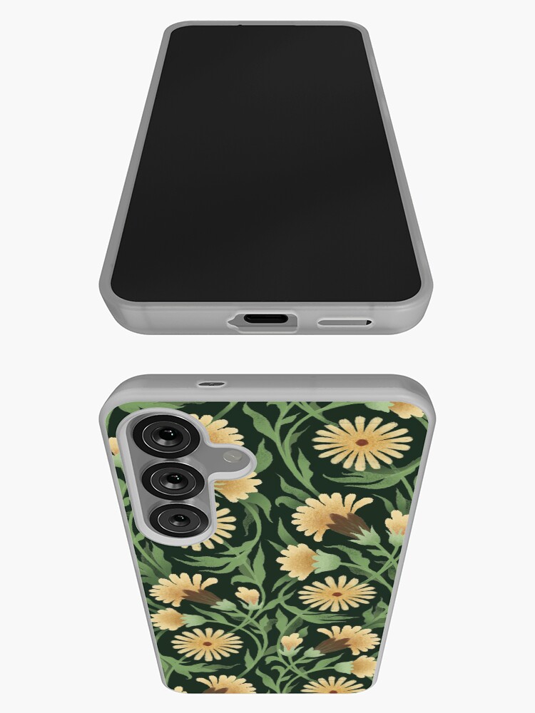 Thumbnail 3 of 4, Samsung Galaxy Phone Case, Garden of Daisies designed and sold by EleanorLutz.