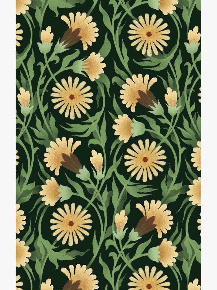 Thumbnail 4 of 4, Samsung Galaxy Phone Case, Garden of Daisies designed and sold by EleanorLutz.