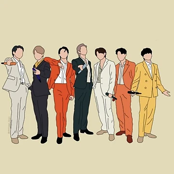 Artwork thumbnail, BTS by RuchiPandey