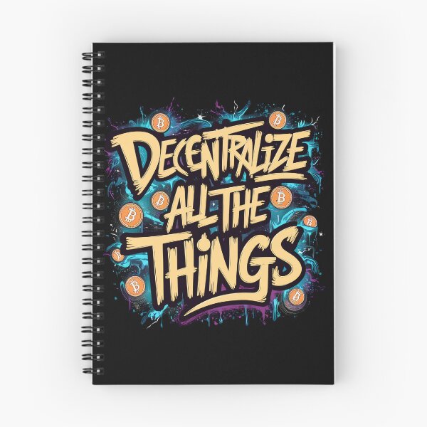 Item preview, Decentralize All The Things Crypto Zen designed and sold by RadDeck.