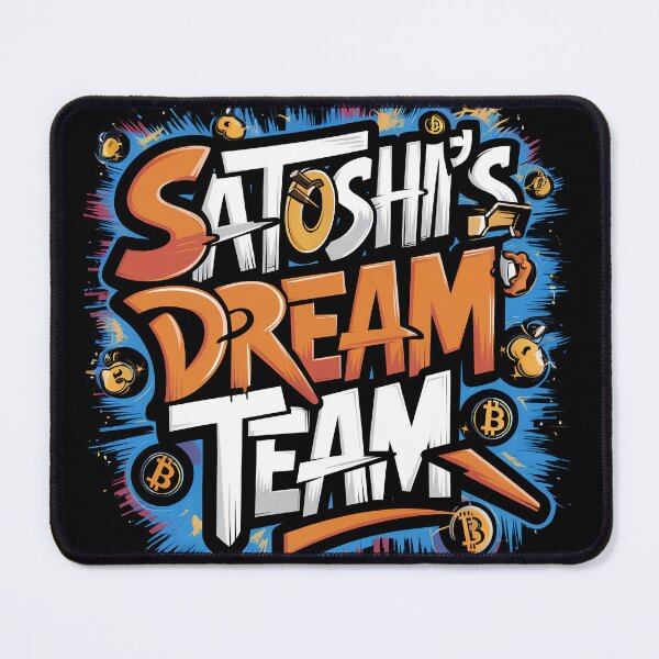 Item preview, Satoshi's Dream Team Bitcoin Spark designed and sold by RadDeck.