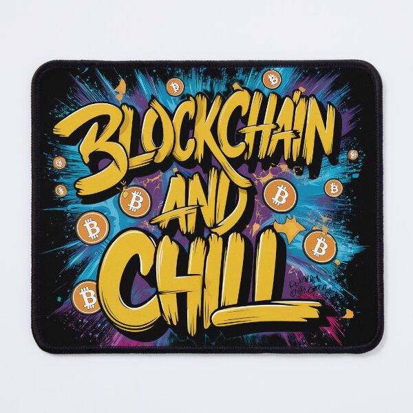 Item preview, Blockchain and Chill Bitcoin Turbo designed and sold by RadDeck.
