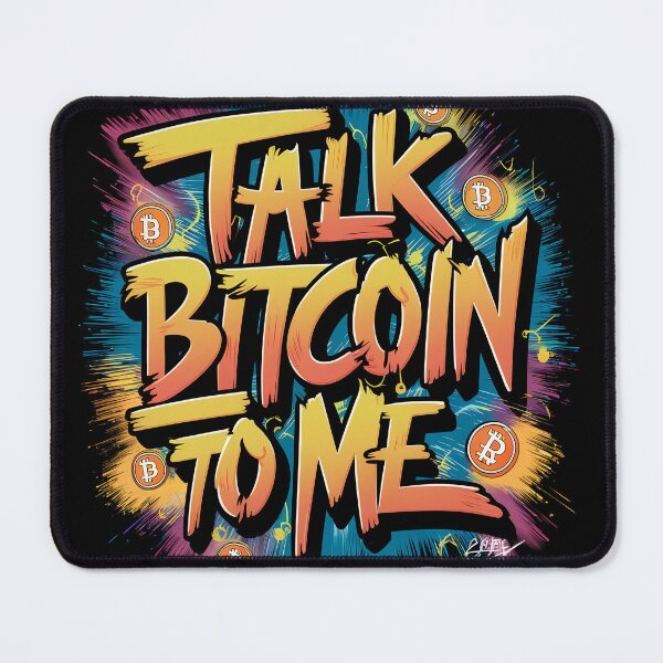 Item preview, Talk Bitcoin to Me Crypto Bloom designed and sold by RadDeck.