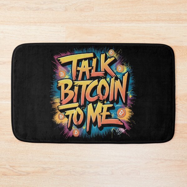 Item preview, Talk Bitcoin to Me Crypto Bloom designed and sold by RadDeck.