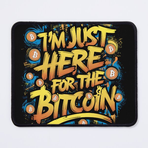 Item preview, I'm Just Here for the Bitcoin Crypto Fusion designed and sold by RadDeck.