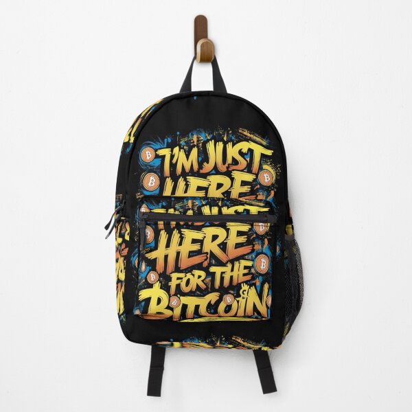 Item preview, I'm Just Here for the Bitcoin Crypto Fusion designed and sold by RadDeck.