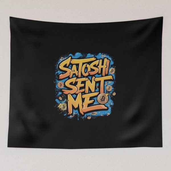 Item preview, Satoshi Sent Me Crypto Spark designed and sold by RadDeck.