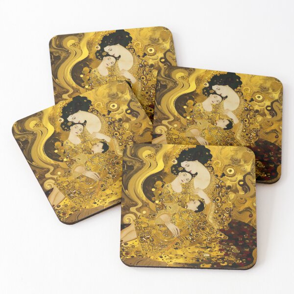 Item preview, Timeless Maternal Bond:Inspired by Gustav Klimt Mother And Child designed and sold by Tamas Das.