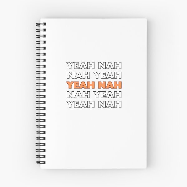 Item preview, Yeah, Nah designed and sold by Violet Grant.