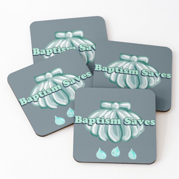 Item preview, Baptism Saves designed and sold by The Liturgical Duckling.