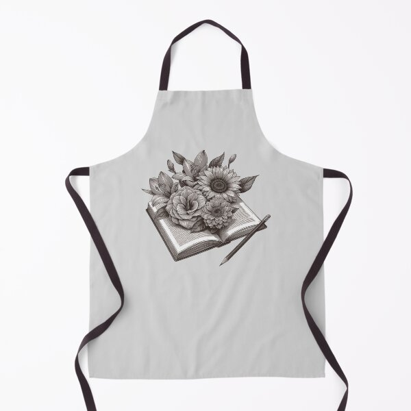 Item preview, Open Book with Flowers: Blooming Bookworm designed and sold by zzz888.