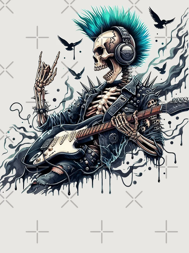 Thumbnail 6 of 6, Premium Oversized Hoodie, Musical Instruments designed and sold by devonclemon.