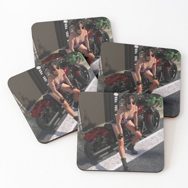Item preview, Biker Babe designed and sold by SkellArt.