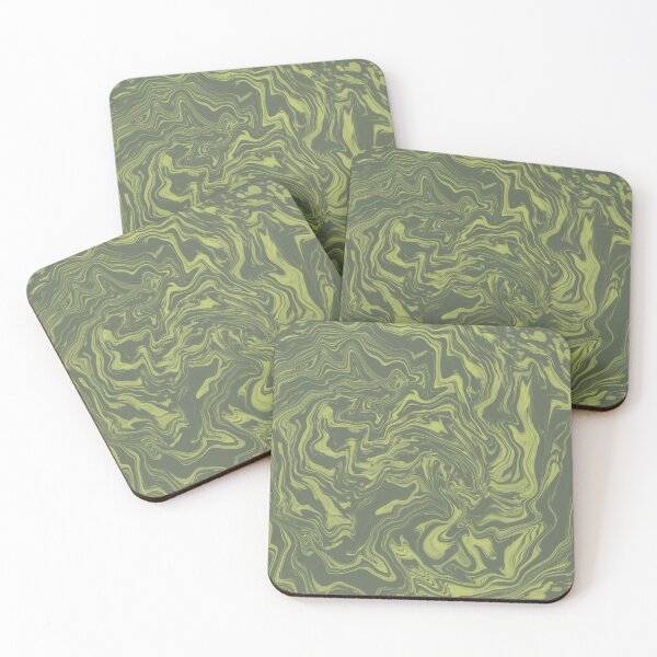 Item preview, Liquid Green Wave Abstract designed and sold by Deanmindvortex.