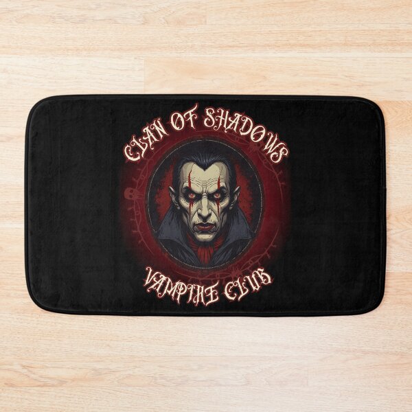 Item preview, CLAN OF SHADOWS VAMPIRE CLUB cool gothic Halloween design designed and sold by Jt41.
