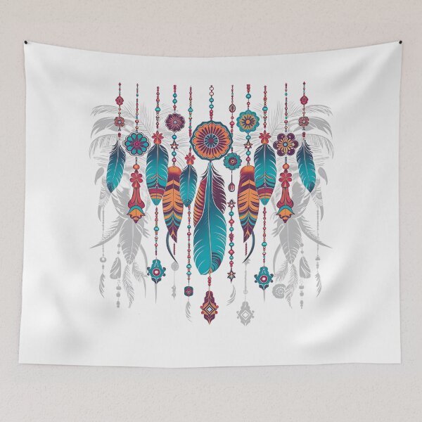 Item preview, Bohemian Feather and Flowers designed and sold by Noertz.