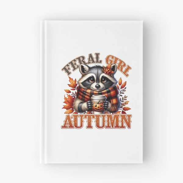 Feral Girl Autumn Collection — Spiral Notebook by BiMood