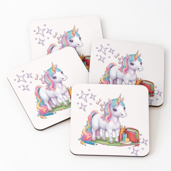 Item preview, Unicorn is going to school designed and sold by All-About-Life.