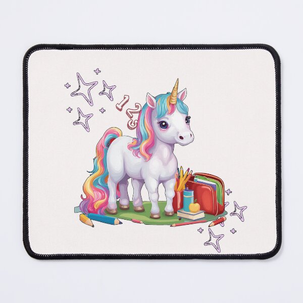 Item preview, Unicorn is going to school designed and sold by All-About-Life.