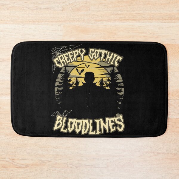Item preview, CREEPY GOTHIC BLOODLINES cool retro horror style Vampire Halloween design designed and sold by Jt41.