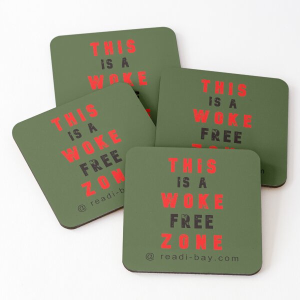Item preview, This Is A Woke Free Zone designed and sold by alien almanac.