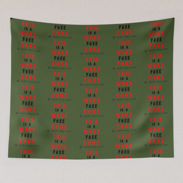 Item preview, This Is A Woke Free Zone designed and sold by AlienAlmanac.