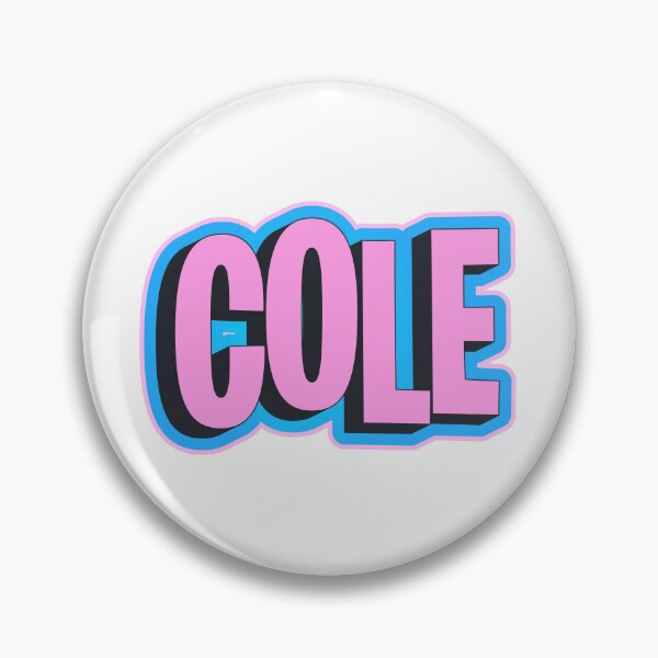 Item preview, Cole text sticker designed and sold by Sticktle.