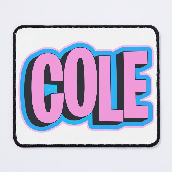 Item preview, Cole text sticker designed and sold by Sticktle.
