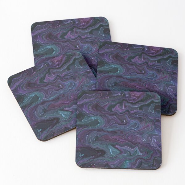 Item preview, Dark Blue Liquid Waves Swirl designed and sold by Deanmindvortex.