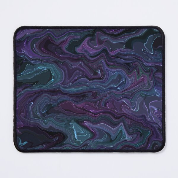 Item preview, Dark Blue Liquid Waves Swirl designed and sold by Deanmindvortex.