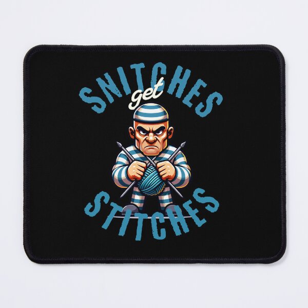 Item preview, Snitches get stiches knitting fanatics, crocheters and crafters designed and sold by Shelmodine79.