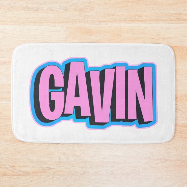 Artikelvorschau, Gavin Textaufkleber entworfen und verkauft von Sticktle.